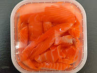 Лососеві слайси в олії слабосолоні 300 грам