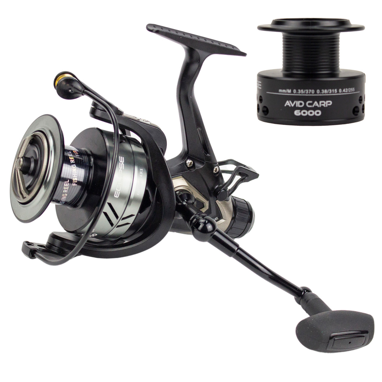 Котушка коропова Eclipse Avid Carp 4000 8+1 BB з байтранером