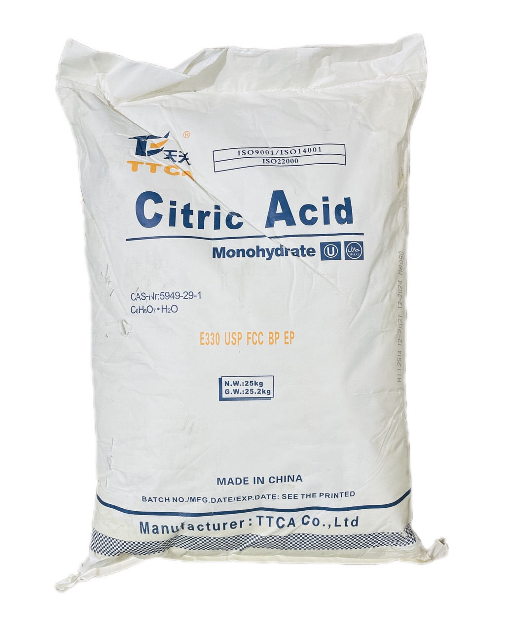 Лимонна кислота 25 кг, фото 1