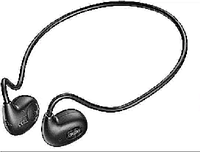 Блютуз навушники XO BS34 Foton Open Air Conduction Bluetooth Earphones Black