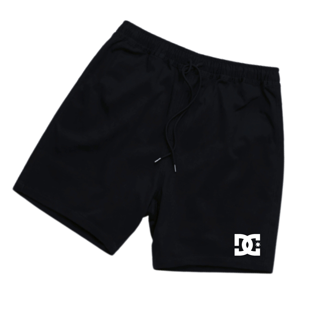 Черные спортивные шорты DC Shoes Logo унисекс Ди Си