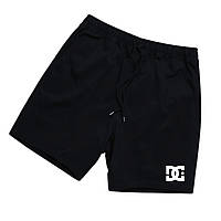 Черные спортивные шорты DC Shoes Logo унисекс Ди Си