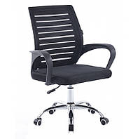 Кресло офисное компьютерное Bonro BN-618. Цвет черный.