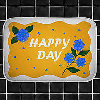 Килимок для ванної кімнати Happy day