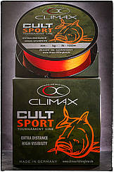 Волосінь CLIMAX CULT Carp Sport Orange 0,30 мм 8,0 кг 1000 м