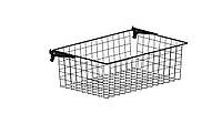 Корзина AIR BASKET(600х400х190 мм) BLACK Edition черная ТМ "KOLCHUGA" (Кольчуга) (40529342)