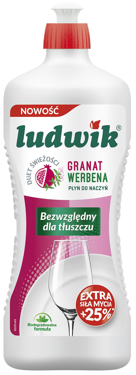 Засіб для миття посуду Ludwik "Гранат і вербена" (900г.)