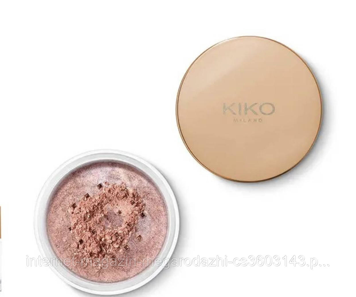 Пудра-Хайлайтер Unexpected Paradise Transforming Loose Top Coat Kiko Milano ep - фото 2 - id-p2172950174