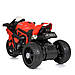 Дитячий електромотоцикл Bambi Racer M 5023EL колеса EVA, мотор 45W, USB, шкіряне сидіння, музика, світло, фото 5