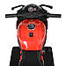 Дитячий електромотоцикл Bambi Racer M 5023EL колеса EVA, мотор 45W, USB, шкіряне сидіння, музика, світло, фото 6