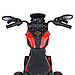 Дитячий електромотоцикл Bambi Racer M 5037EL колеса EVA, 2 мотори 45 W, USB, шкіряне сидіння, фото 6