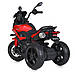 Дитячий електромотоцикл Bambi Racer M 5037EL колеса EVA, 2 мотори 45 W, USB, шкіряне сидіння, фото 8