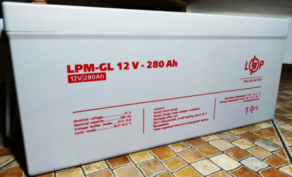 Аккумулятор Logic Power LPM-GL 12V-280Ah Гелевый аккумулятор Внешняя батарея для ИБП АКБ Батарея 280 ампер - фото 3 - id-p2172975874