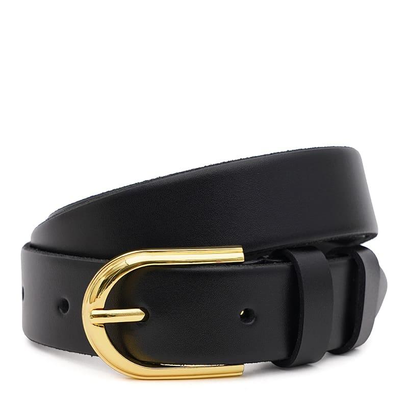 Женский кожаный ремень Borsa Leather 110v1genw50-black, фото 1