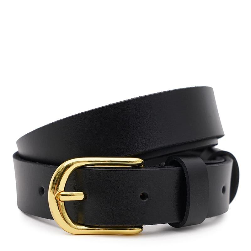 Женский кожаный ремень Borsa Leather 110v1genw49-black, фото 1