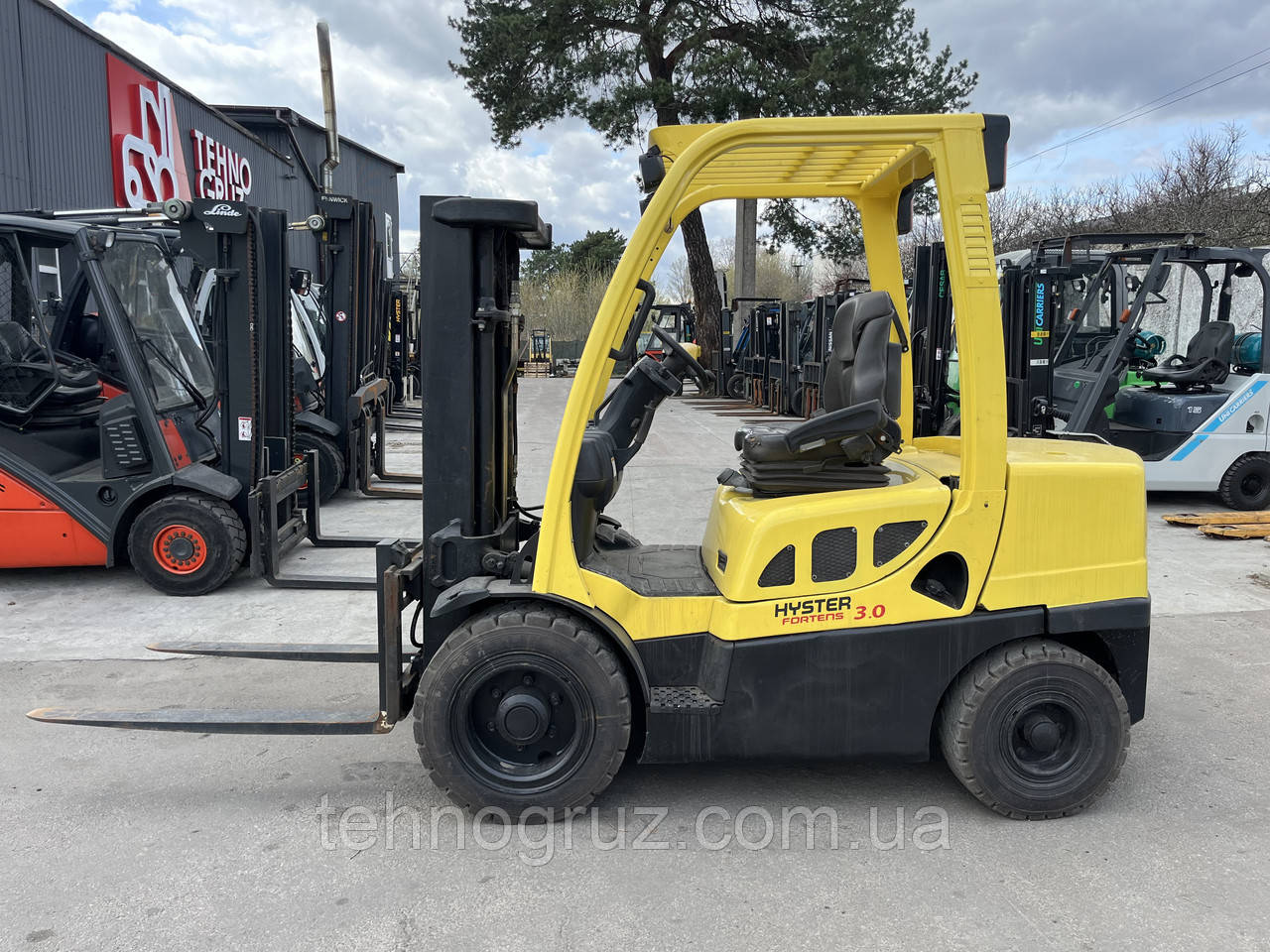 Вилочный погрузчик Hyster H3.0FT - фото 5 - id-p870736298