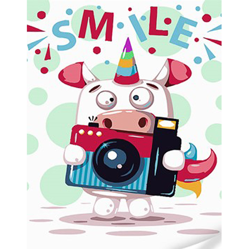 Картина за номерами Smile 30х40 см Strateg (SS1068)