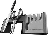 Точилка для ножей и ножниц LY-80 Механическая точилка Заточка кухонных инструментов ep
