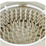 Машина для зняття пера (скубання) для перепелів, голубів (перознімна, перощипальна машина), бак 500 мм, фото 2