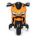 Дитячий електромотоцикл Bambi Racer M 4104EL колеса EVA, 2 мотори 25W, USB, шкіряне сидіння, фото 6
