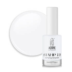 Лак для стемпінгу Adore Stamp it №01 cocco, 8 мл