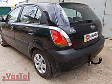 Фаркоп Kia Rio 2 хетчбек 2005-2011 (Кіа Ріо 2) без підрізу бампера, фото 6
