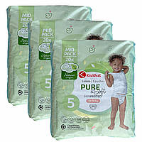 Дитячі підгузники Kruidvat Pure & Soft 5 (10-16 кг), 60 шт