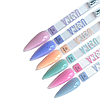 Кольоровий гель для нарощення нігтів Adore Ultra gel №05 – ultrahot, насичений рожево-фіолетовий, 30 мл, фото 4