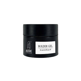 Гель для нарощення нігтів Builder gel Adore professional clear, 15 мл