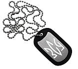 Тризуб "ЗСУ" шеврон у формі армійського жетону, фото 3