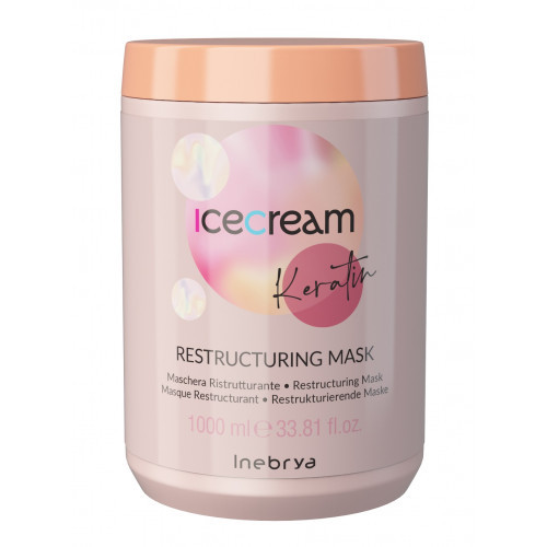 Маска, що відновлює з кератином Inebrya Keratin Restructuring Mask, 1000мл (1026312)