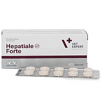 (Hepatiale Forte) Vet Expert Hepatiale Forte Харчова добавка для підтримання функцій печінки у котів і собак, 40 табл