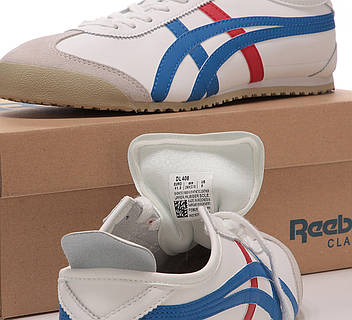 Asics onitsuka tiger mexico 66 dl408 white/blue 0146 clearance