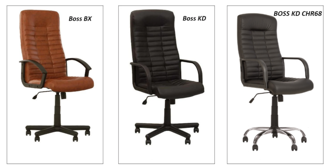 Кресло офисное Boss BX механизм Tilt крестовина PM64 экокожа Eco-30 (Новый Стиль ТМ) - фото 4 - id-p608599675