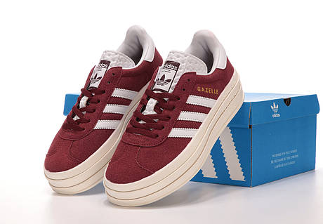 Adidas Gazelle Bold Platform Burgundy HQ6892 Red ID 2173008963 2410 Prom.ua