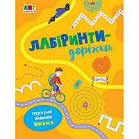 Детская книга "Лабиринты-дорожки" АРТ 17203 укр fr