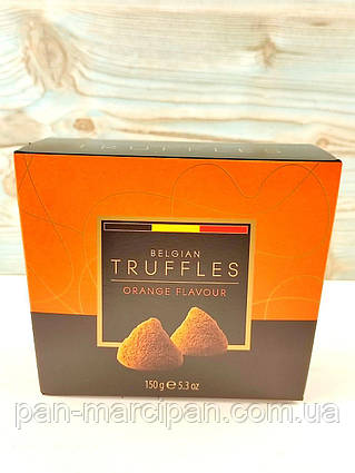 Цукерки трюфелі з апельсиновим смаком Belgian Truffles Orange Flavour 150г Бельгія