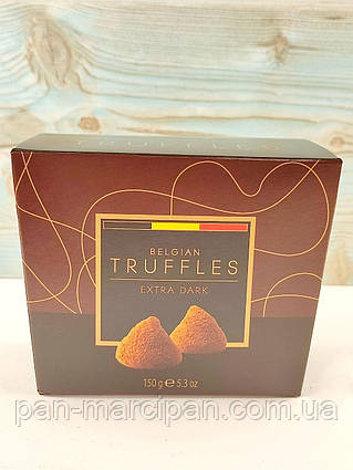 Цукерки трюфелі екстра чорні Belgian Truffles Extra Dark 150г Бельгія