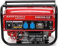 Генератор Kraft&Dele KD115 красный генератор бензиновий генератор однофазний бензогенератор тихий генератор