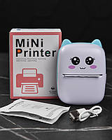 Маленький дитячий принтер для друку з телефону, кишеньковий принтер для дітей, дитячий принтер з блютуз