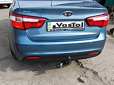 Фаркоп Kia Rio 3 седан 2011-2017 (Кіа Ріо 3) гак на болтах, фото 3