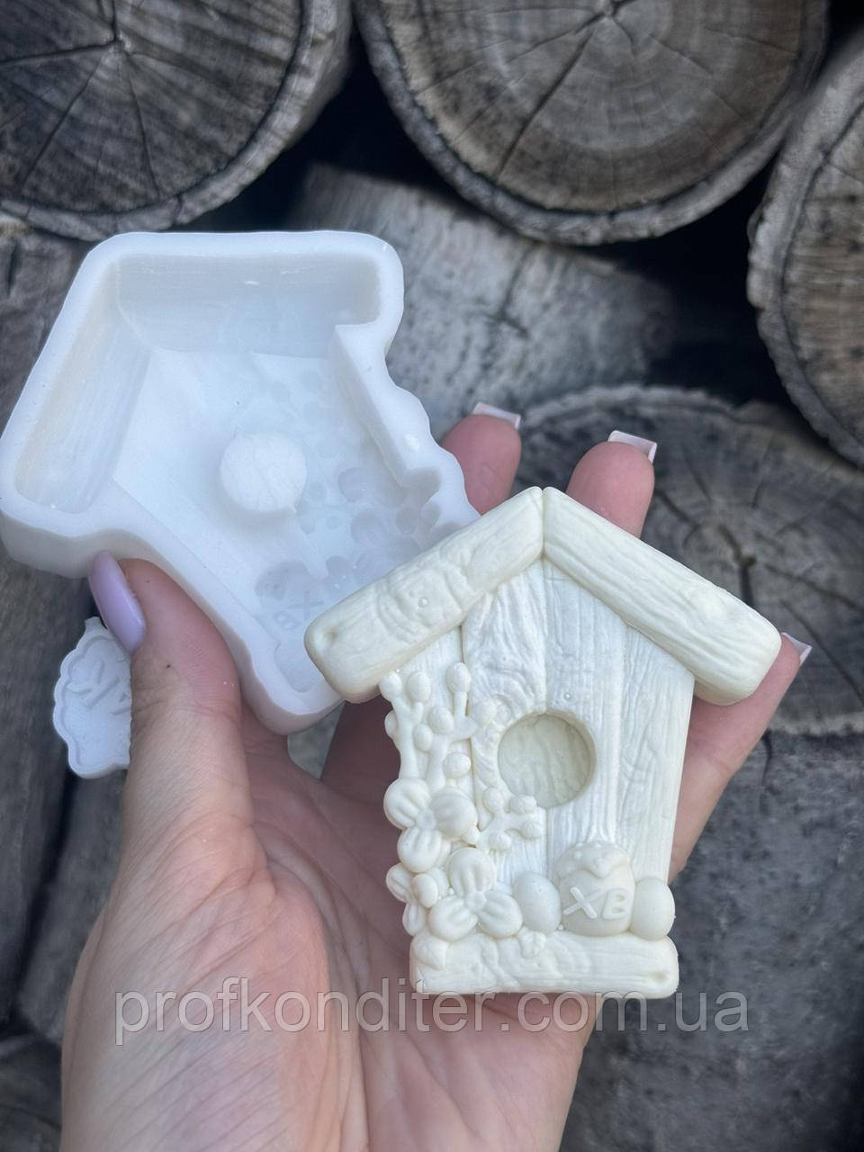 Ексклюзив! Силіконовий молд для шоколаду та ін "Шпаківня", фото 1