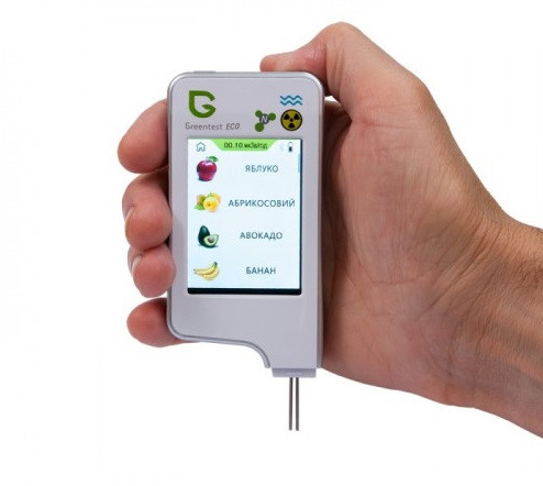 Дозиметр-радіометр, нітрат-Тестер і вимірювач жорсткості води GreenTest ECO 6 + риба, фото 1
