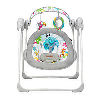 Кресло-качалка для малышей MoMi LISS Dodo Качалка для младенцев с игрушками HAA