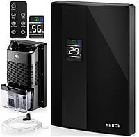 Осушитель воздуха для квартиры KERCH Clear Air 90W Black2 L, Комнатный осушитель воздуха HAA