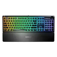 Клавиатура SteelSeries Apex 3 64805 Black (64795, 64805) USB игровая + подсветка