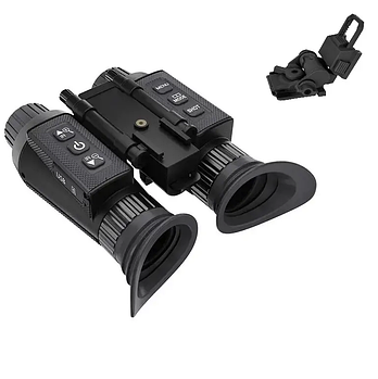 Тактичний бінокль нічного бачення NV8300 Super Light 4K HD 36MP 3D (до 500м) + кріплення FMA L4G24 на шолом