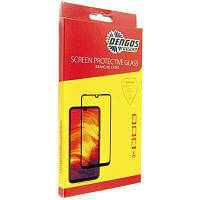 Стекло защитное Dengos Full Glue Oppo A57s black frame (TGFG-234) ASN