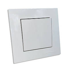 Вимикач Mutlusan Rita вбудований 1 кл. білий 47-00-00