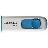 USB флеш накопитель ADATA 32GB C008 White USB 2.0 (AC008-32G-RWE) ASN